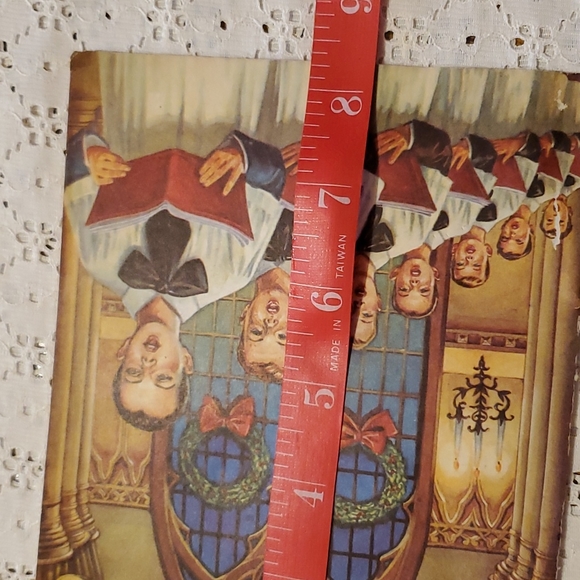 Christmas BOOK - VTG 1950s "Carols for Christmas" Booklet Artist Joe Tillotson - Picture 16 of 16